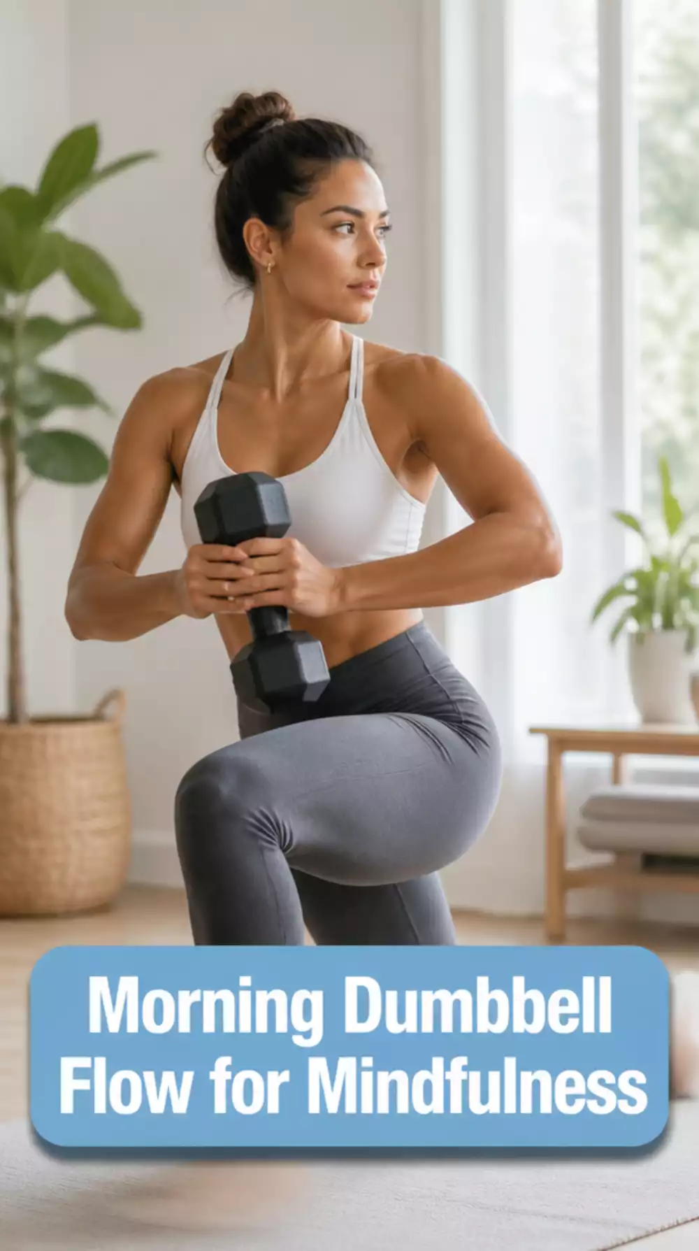 Morning Home Workout Dumbbell Flow That Combines Strength and Mindfulness