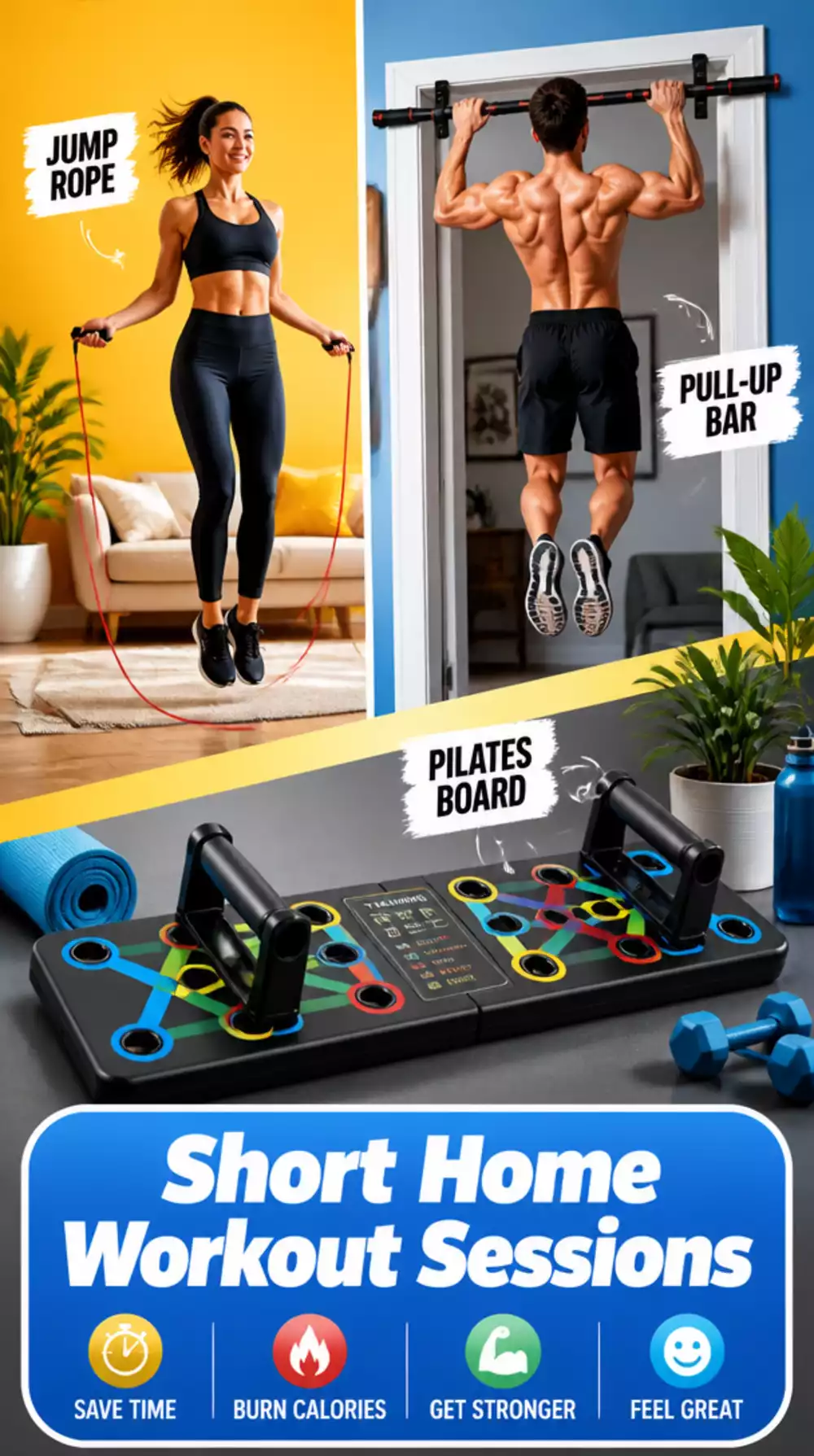 Short Home Workout Sessions That Fit a Monday-to-Friday Routine