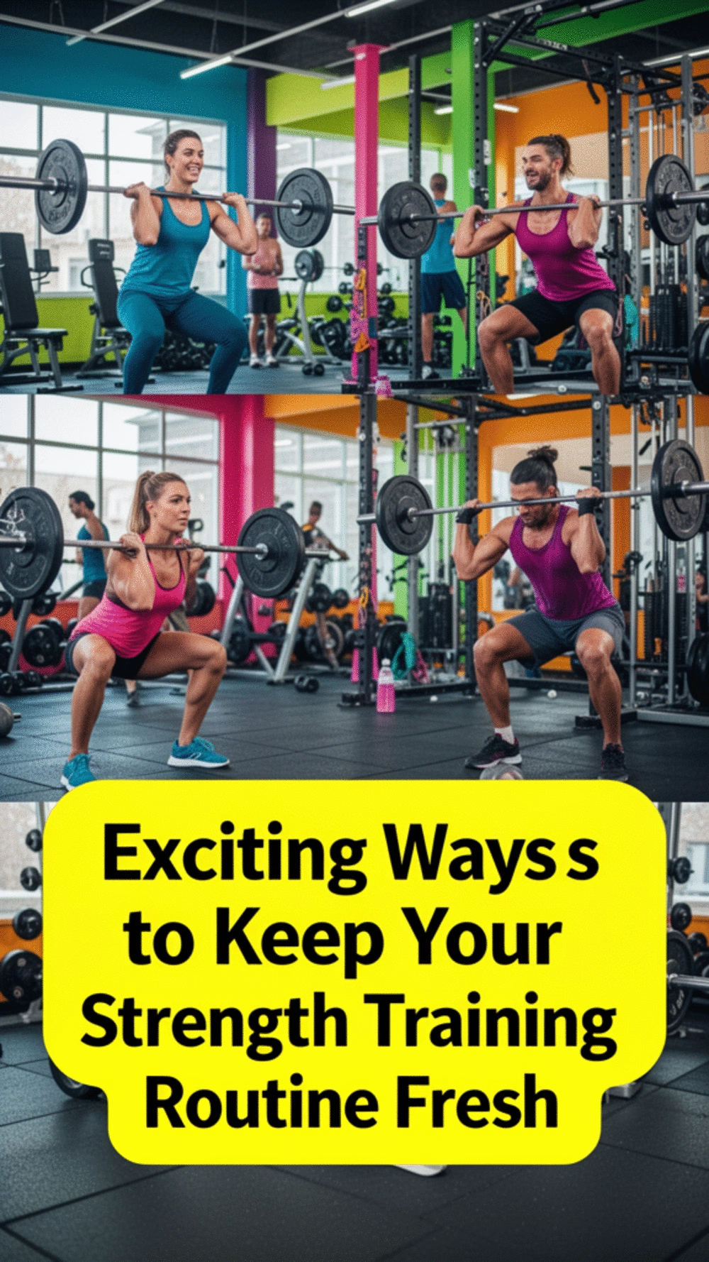 Exciting Ways to Keep Your Strength Training Routine Fresh and Fun