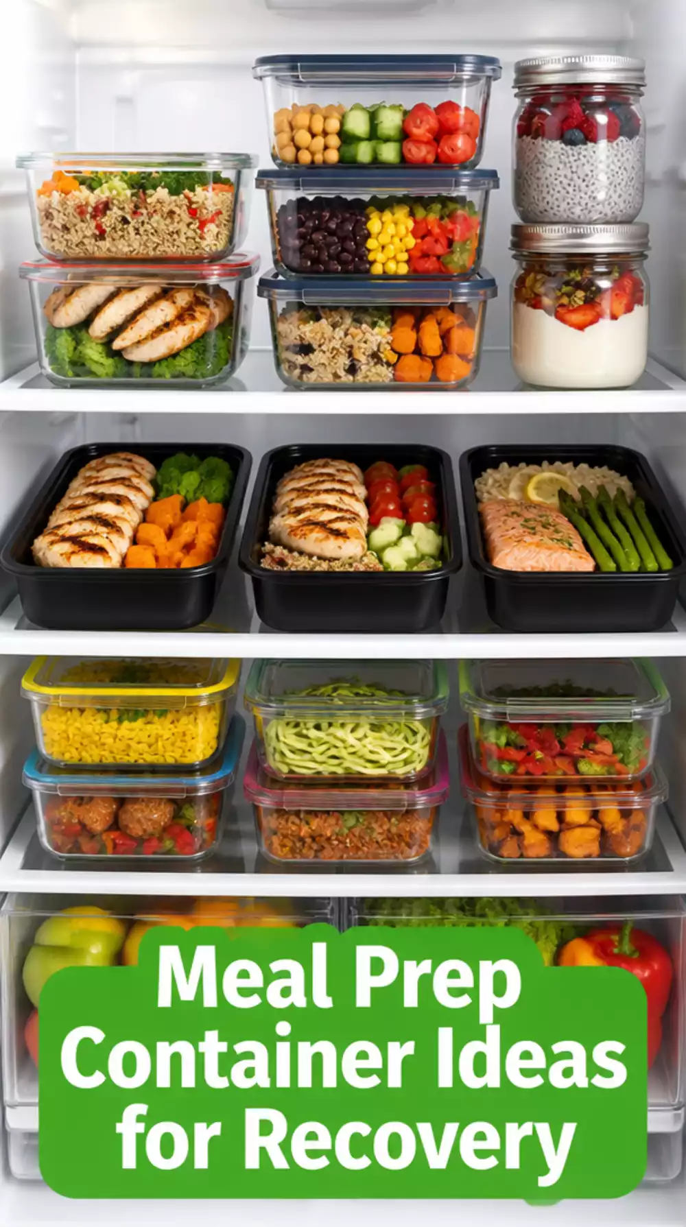 Post-Workout Meal Prep Container Set That Makes Recovery Eating Easy