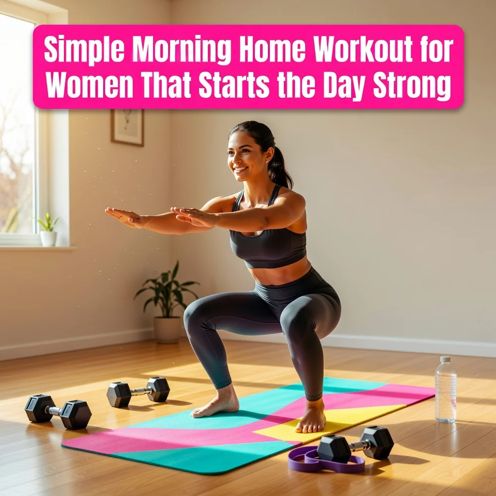 Simple Morning Home Workout for Women That Starts the Day Strong