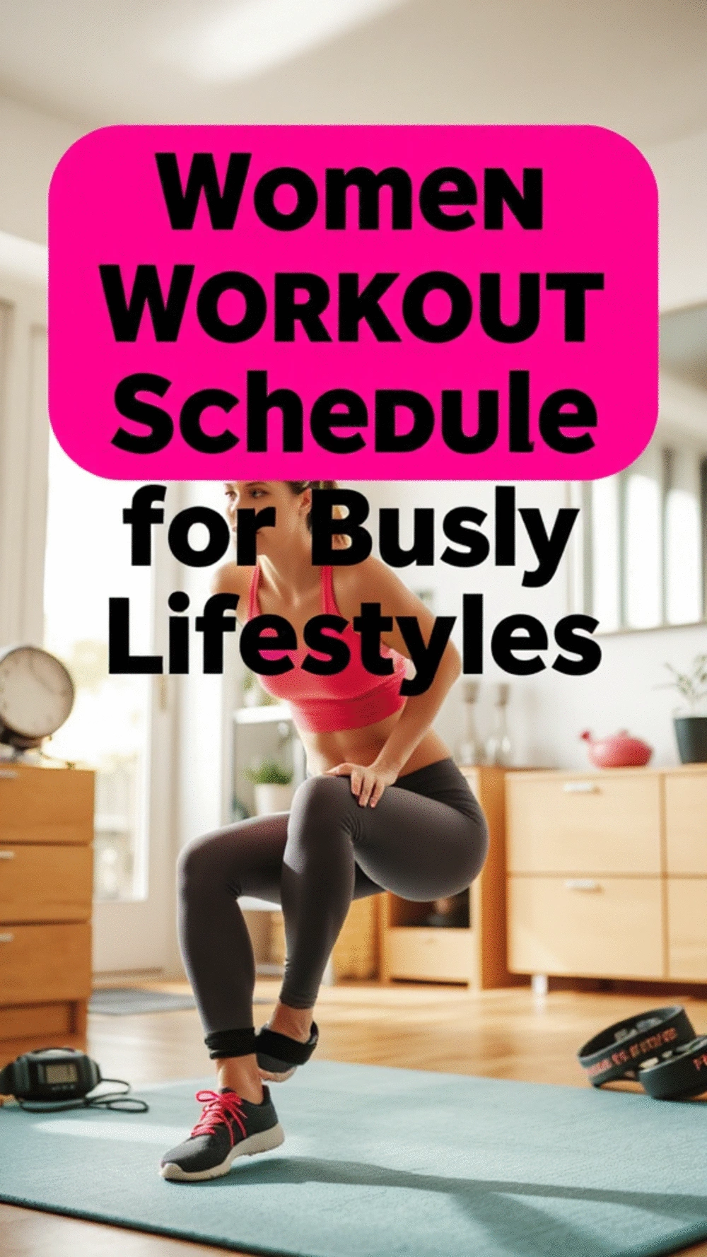 women workout schedule