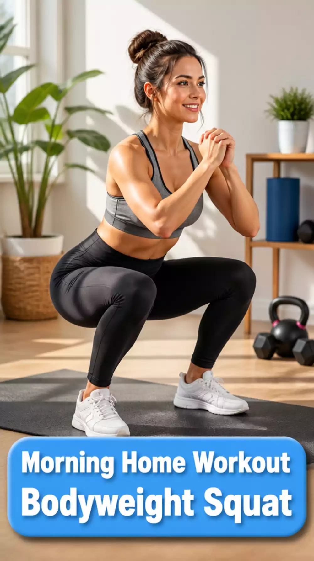 Morning Home Workout Bodyweight Squat Flow That Wakes Up the Legs