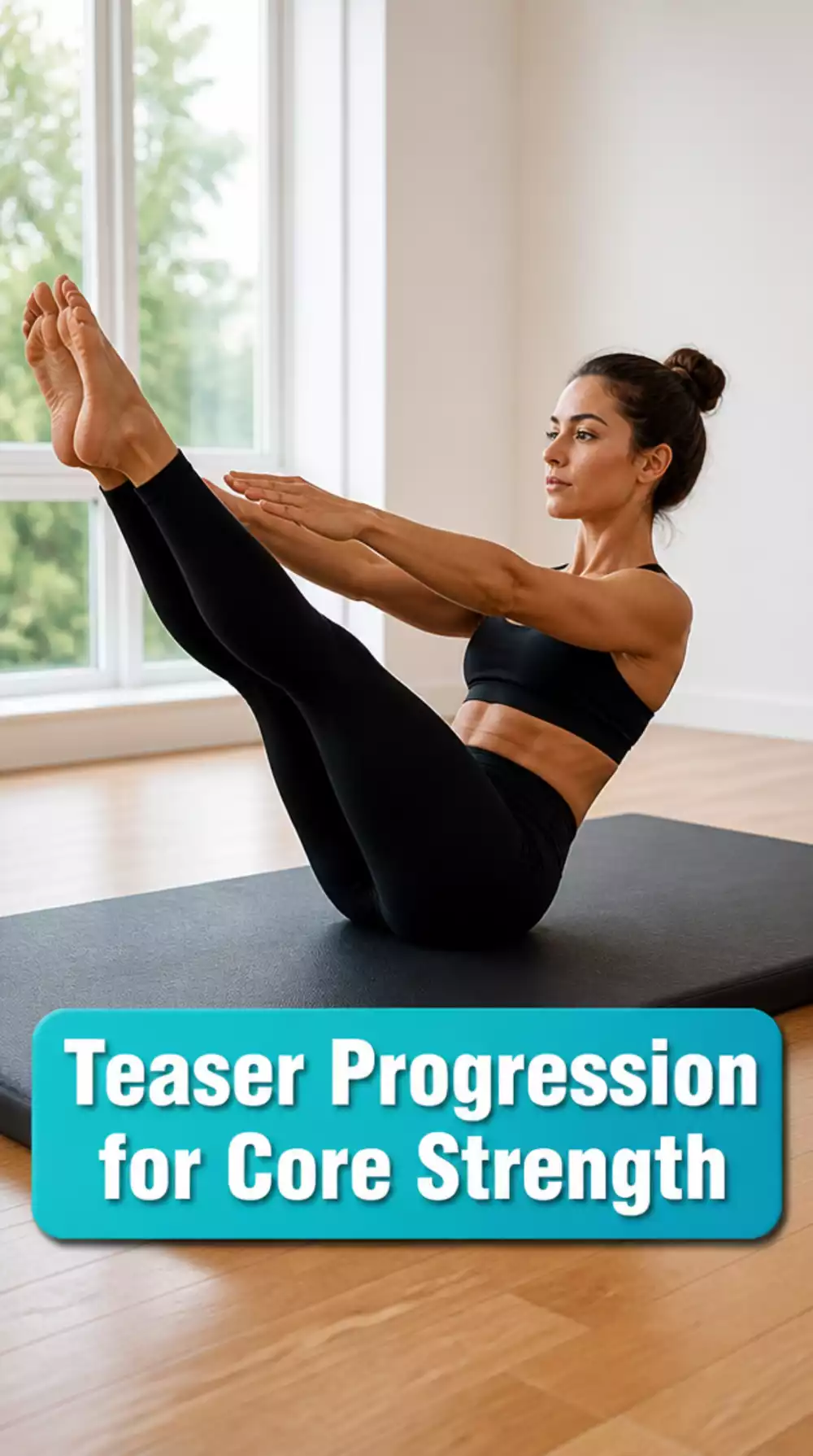 Pilates Home Workout Teaser Progression That Sculpts the Full Core