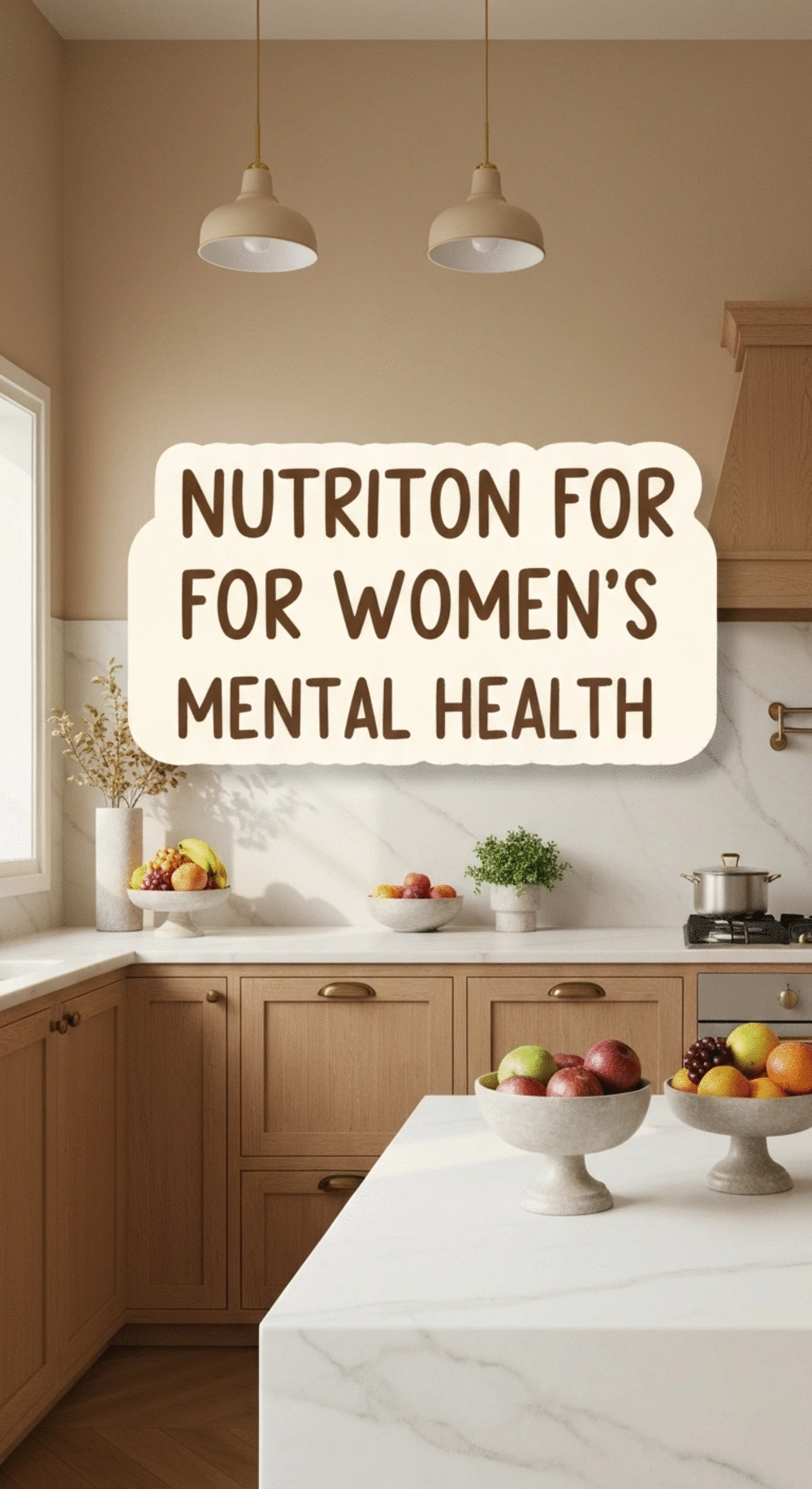 Nutrition for Women's Mental Health: The Connection