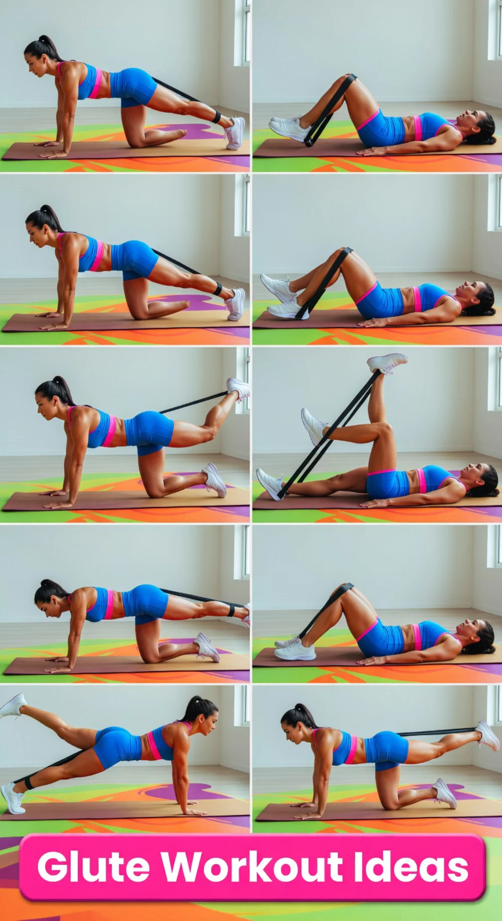Resistance Band Home Glute Workout That Adds Tension for Better Lift