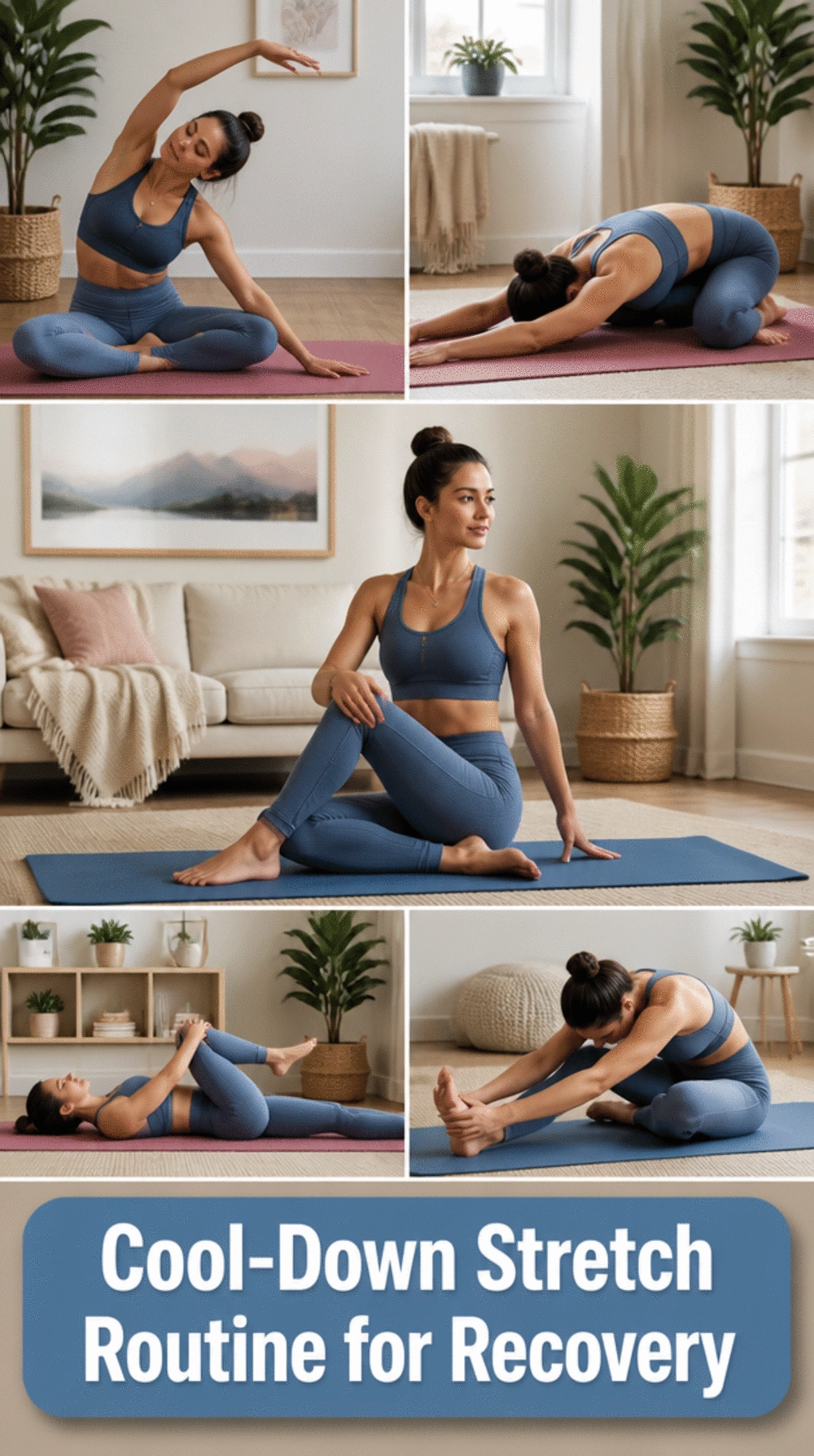 Home Workout Cool-Down Stretch Routine That Speeds Up Recovery