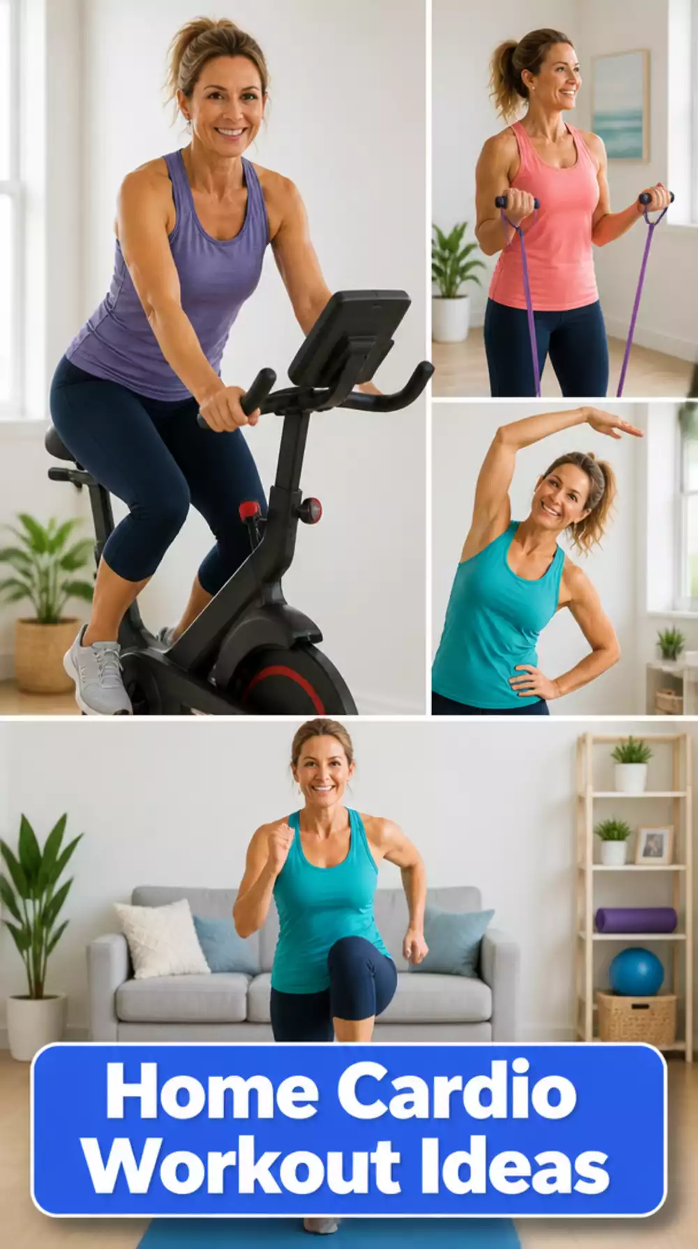 Home Cardio Workout for Women Over 40 That Raises Heart Rate Safely