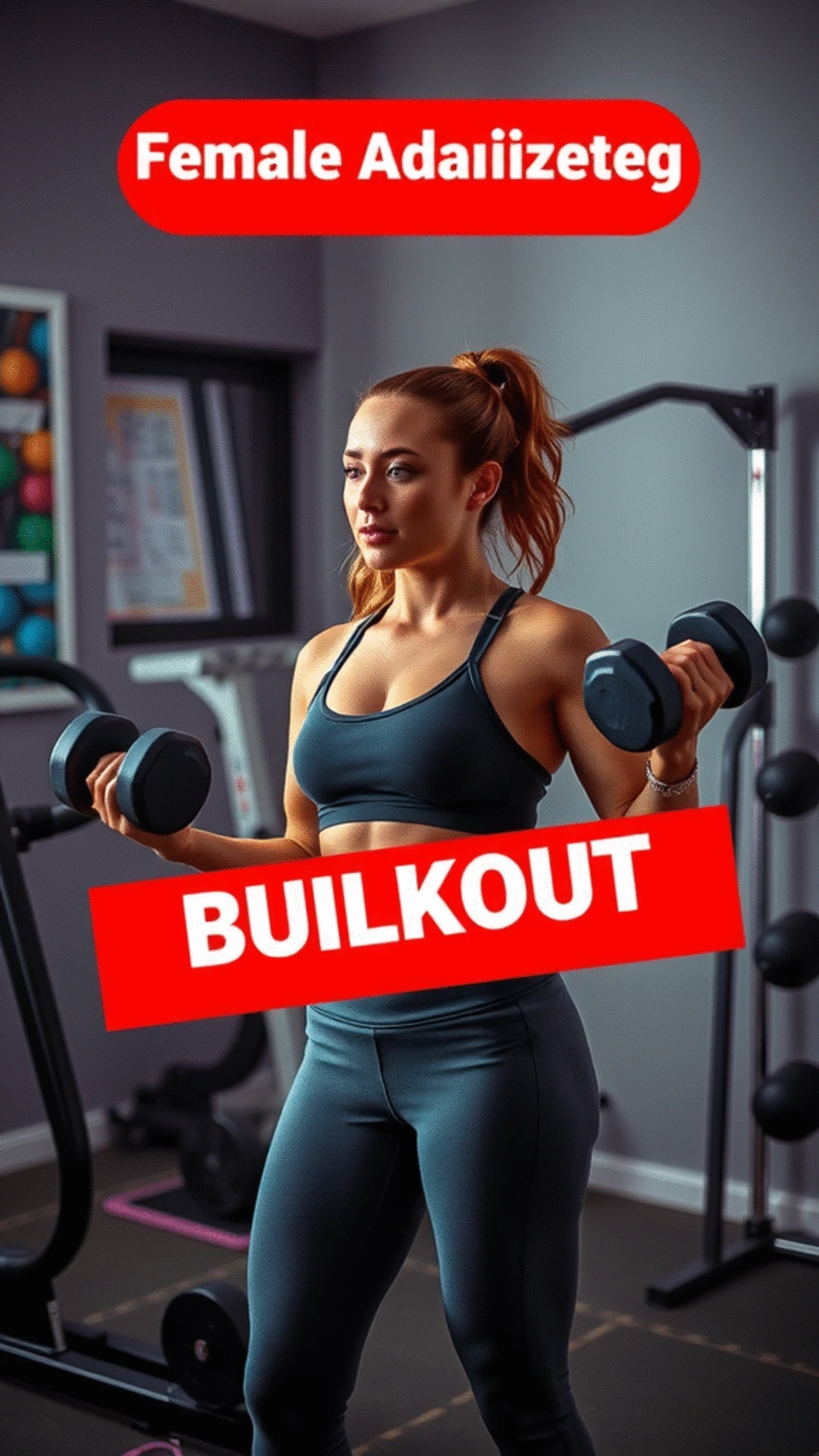 Female Dumbbell Workout for Strength Building