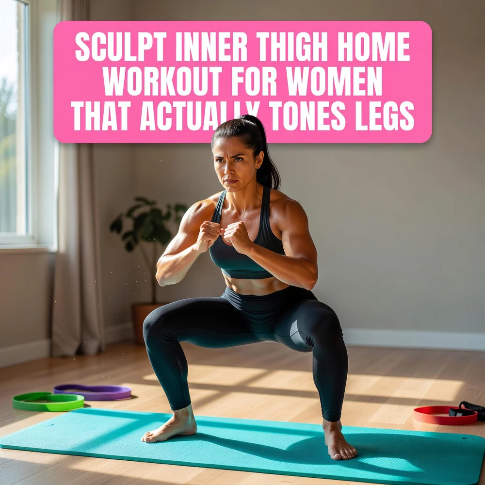 Sculpt Inner Thigh Home Workout for Women That Actually Tones Legs