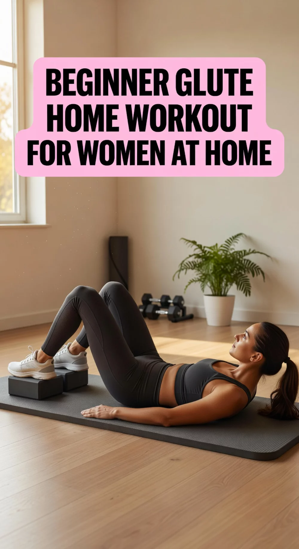 Beginner Glute Home Workout for Women at Home