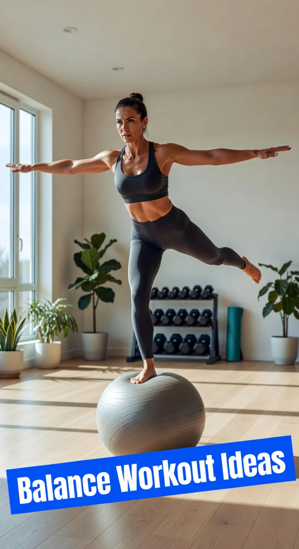 Standing Home Core Workout Balance Move That Works Abs and Stability Together